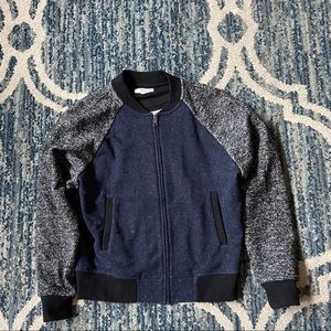 Madewell Wool Blend Bomber Jacket Women’s S